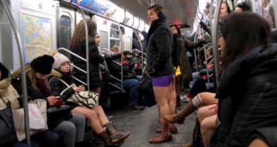 حدث لا بناطيل في المترو