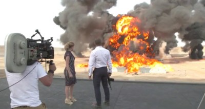 أقوي مشهد تفجيري في التاريخ 