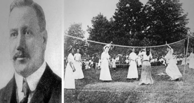 أصل لعبة كرة الطائرة 