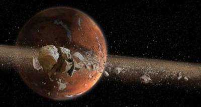 أقمار كوكب المريخ