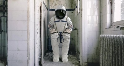 التبرز في الفضاء