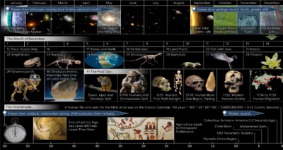 الكون في سنة واحدة