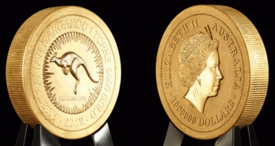 أكبر عملة معدنية في العالم 