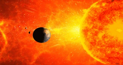 العواصف الشمسية و الأنظمة الإليكترونية