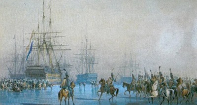 قوات برية تحارب قوات بحرية