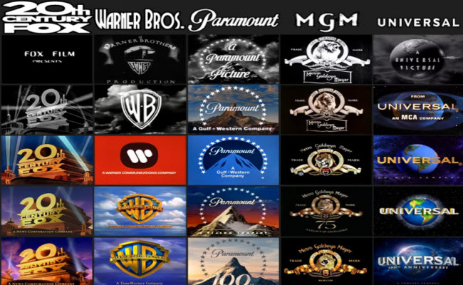 شعارات أشهر الأستوديوهات العالمية