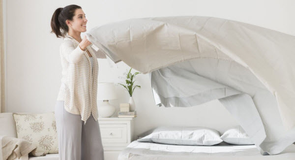هل هز اللحاف يزيد من مخاطر الإصابة بالنوبات القلبية ؟