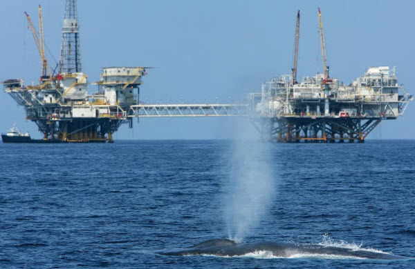 استخراج النفط من المحيط الأطلسي