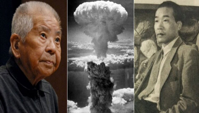 تسوتومو ياماجوتشي .. الرجل الذى أستطاع النجاة من إنفجار القنبلتين الذريتين فى هيروشيما و ناجازاكي