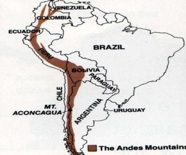 دول جبال الأنديز