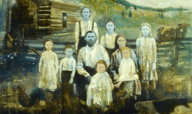 تعرف على عائلة فوجيت أصحاب البشرة الزرقاء الناجمة عن خلل فى الجينات