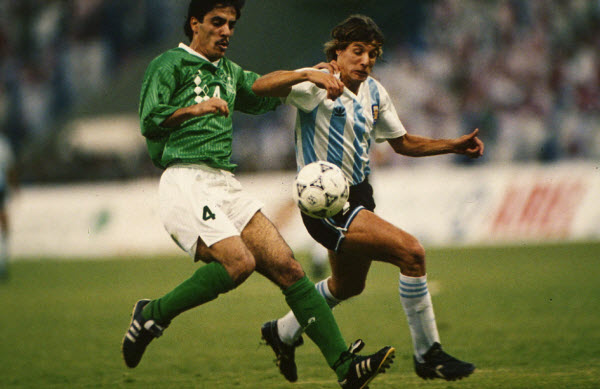 السعودية و الارجنتين فى بطولة كأس القارات الأولى عام 1992