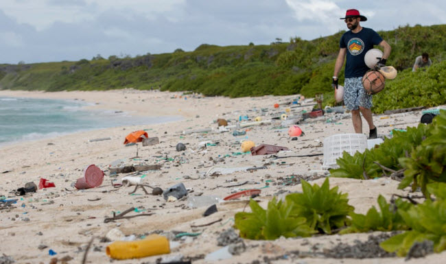 تعرف على جزيرة هندرسون أكثر المناطق تلوثا فى العالم