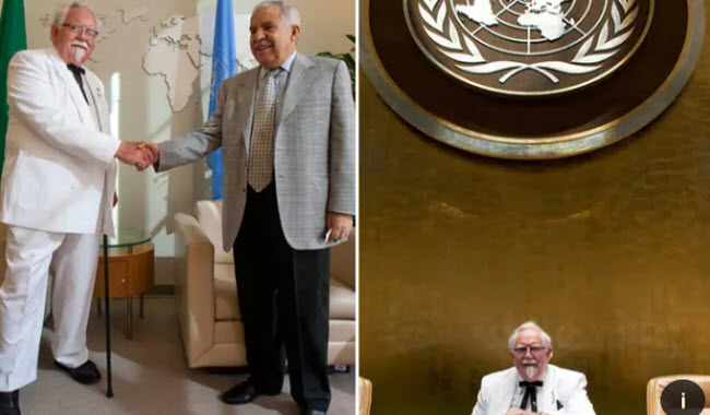 دجاج كنتاكي يطالب الأمم المتحدة بإعلانه دولة مستقلة إسمها الأمة المشوية