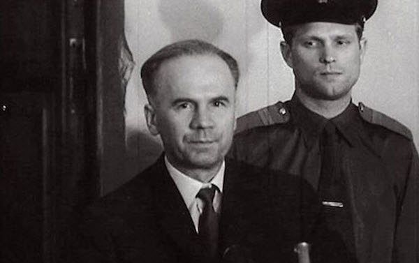 أوليج بينكوفسكي خلال محاكمته