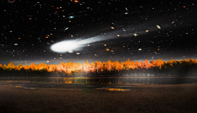 إنفجار تونجوسكا الغامض في سيبيريا هل كان نيزكا أم إصطدام الأرض بثقب أسود أم إرتطام سفينة فضائية