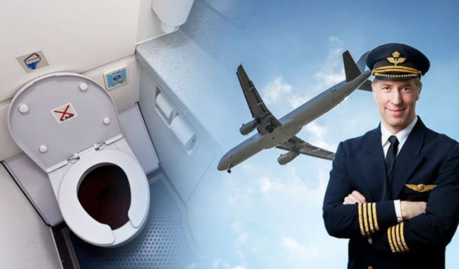 هل تطلق الطائرات الفضلات البشرية إلي الهواء أثناء تحليقها ؟