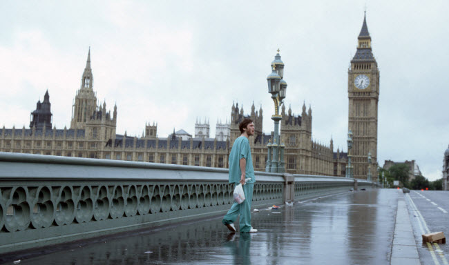 كيف تم تصوير شوارع لندن و هي فارغة بإفتتاحية فيلم 28 يوما لاحقًا 28 Days Later