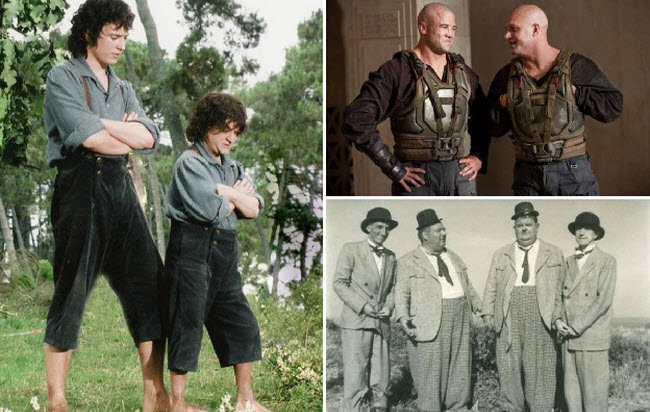 25 نجم سينمائي بصحبة بديله المتخصص في المشاهد الخطيرة