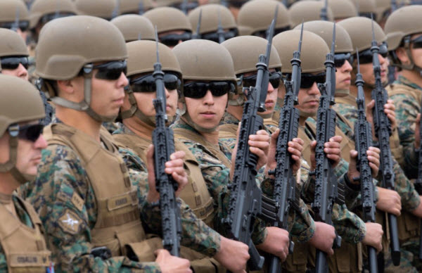 القوات المسلحة فى تشيلي