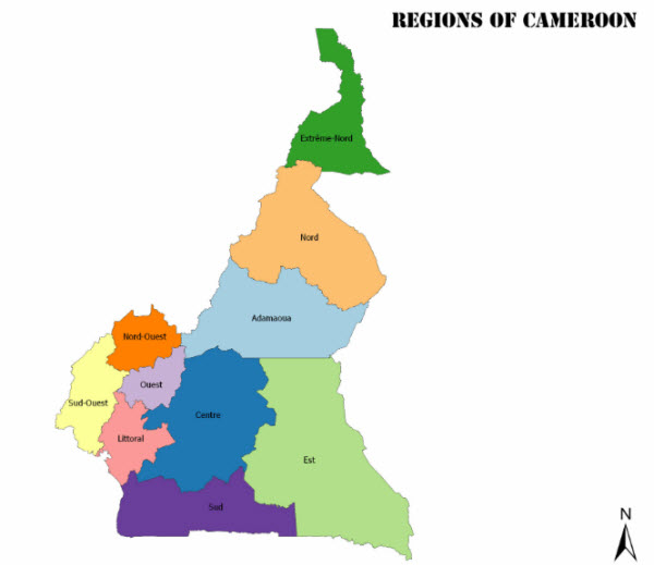 مقاطعات الكاميرون