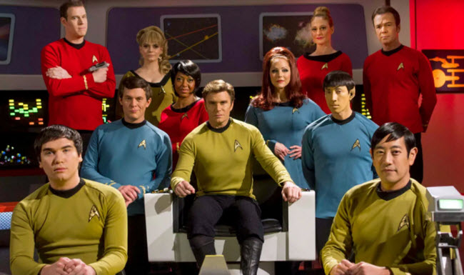 ماذا تعني الألوان المختلفة لأزياء أبطال مسلسل ستار تريك Star Trek ؟