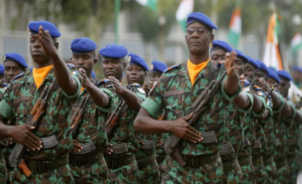 القوات المسلحة في ساحل العاج