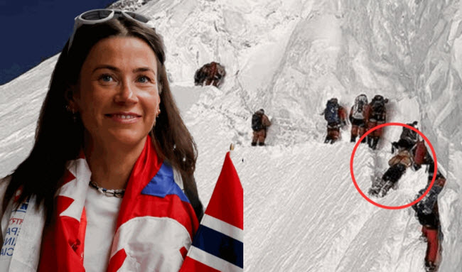 كريستين هاريلا .. المتسلقة صاحبة الرقم القياسي في صعود أعلى 14 جبلًا على وجه الأرض