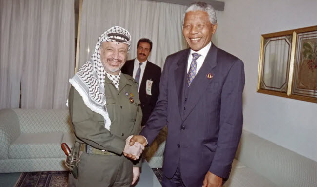 هل قال نيلسون مانديلا حريتنا غير مكتملة بدون حرية الفلسطينيين ؟
