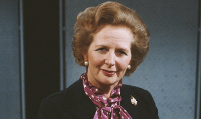 من هي مارجريت تاتشر