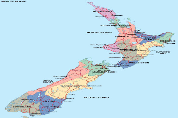 مقاطعات نيوزيلندا