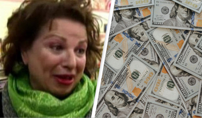 تطلب الطلاق من زوجها بعد إخفائها عنه فوزها باليانصيب ليقوم بمقاضاتها و يحكم القاضي بأن يحصل هو علي قيمة الجائزة كاملة