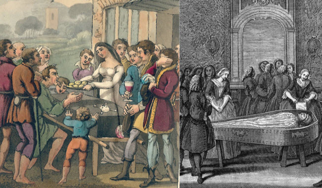 أكل الخطيئة .. تقليد إنجليزي يتم فيه إستئجار شخص لإمتصاص أثام المتوفين