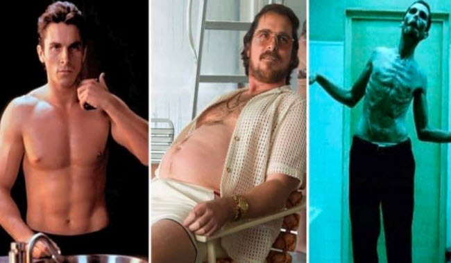 أفلام سينمائية أظهرت قدرات كريستيان بال المذهلة في زيادة و نقصان وزنه