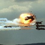 صورة حادثة العرض الجوى فى رامشتاين