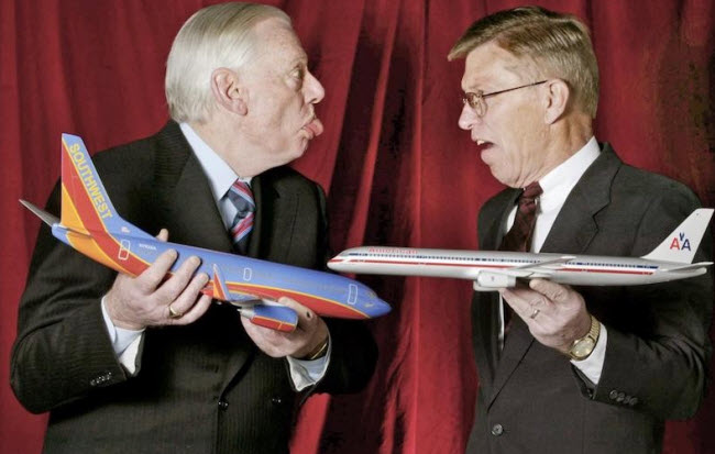 نزاع بين شركتين أمريكيتين حسمته مباراة لمصارعة الذراع بين مديريها