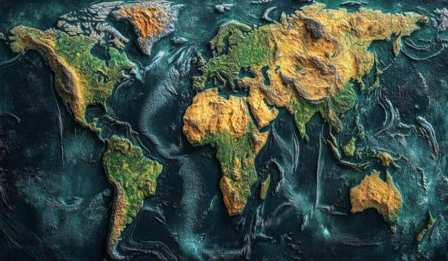 50 معلومة مذهلة عن قارات العالم و طبقات الأرض