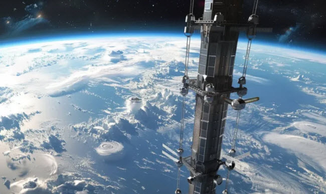 المصعد الفضائي .. مشروع طموح يربط الأرض بالفضاء في ساعتين و نصف