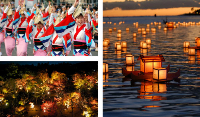 مهرجان الأوبون .. طقوس يابانية ساحرة تعود فيه الأرواح لترقص مع الأحياء